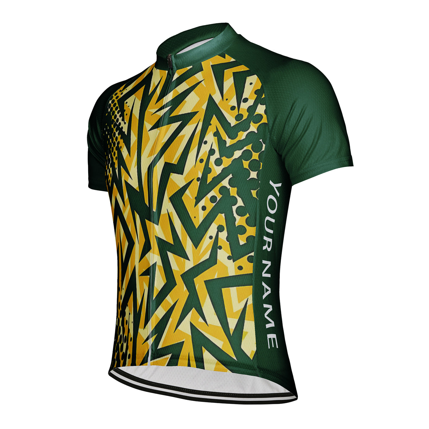 Customized Retro Radio Wave Men's Cycling Jersey Short Sleeve