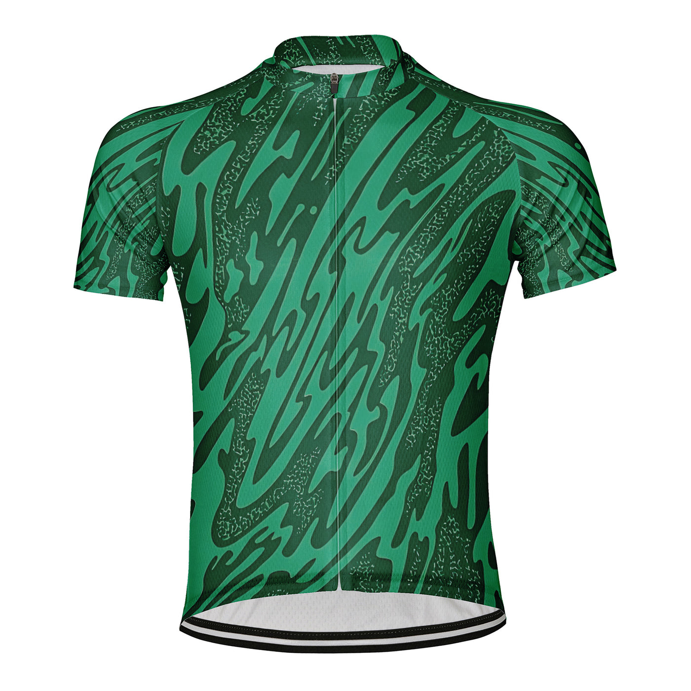 Customized Green Lake Men's Cycling Jersey Short Sleeve