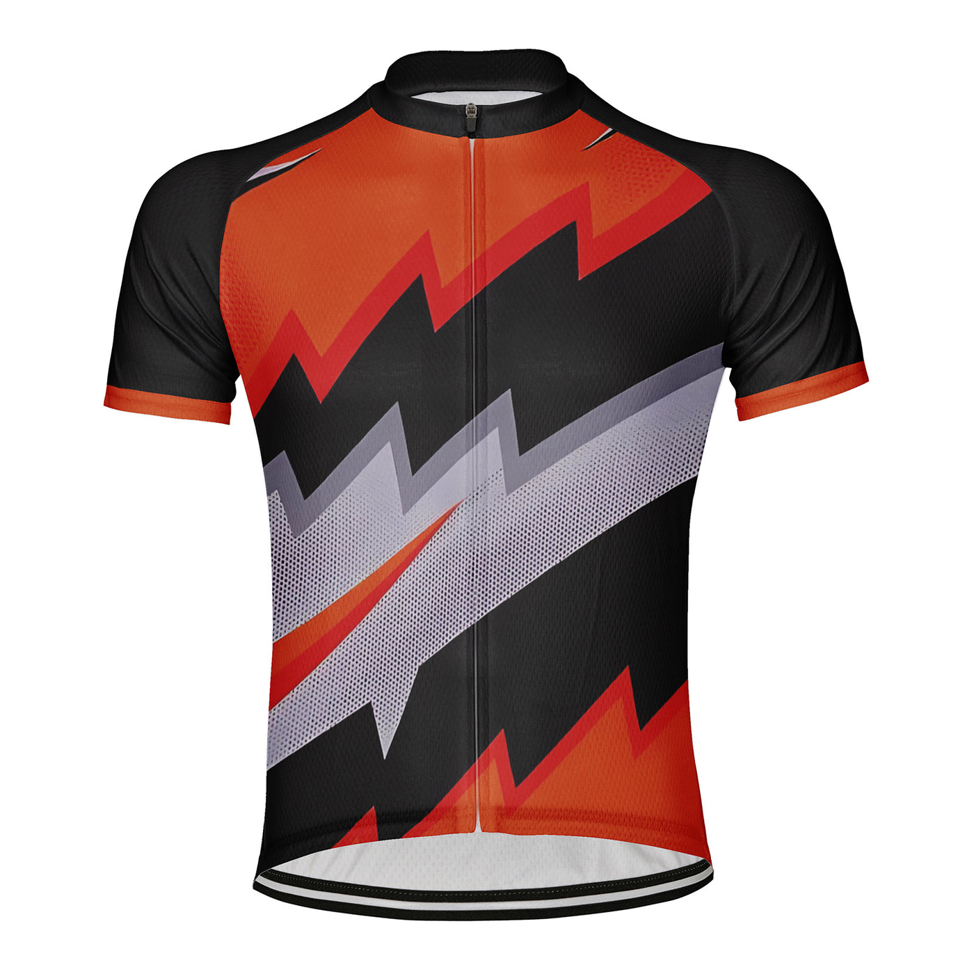 Customized thunder and lightning Men's Cycling Jersey Short Sleeve