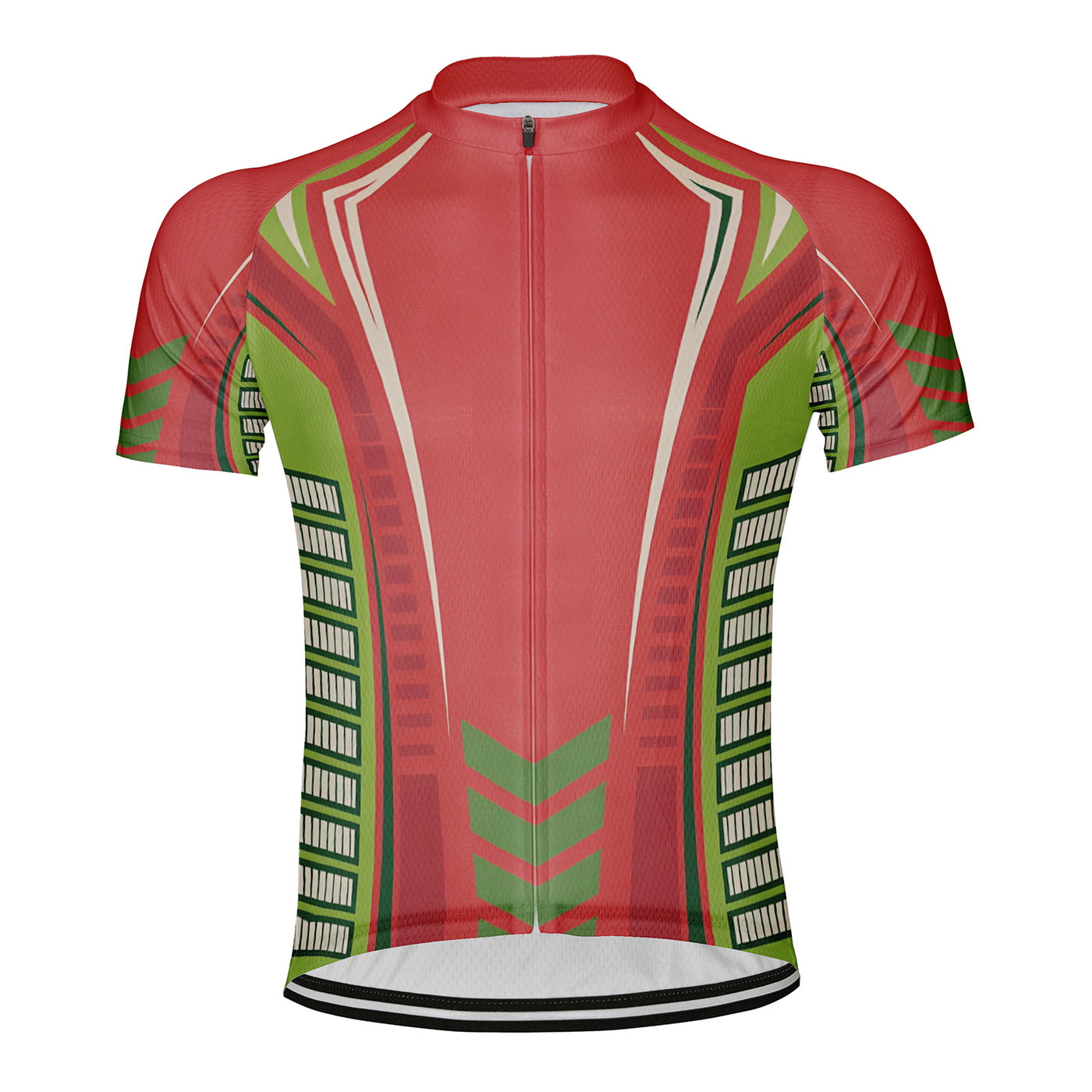 Customized Neon Contrasting Colors Men's Cycling Jersey Short Sleeve