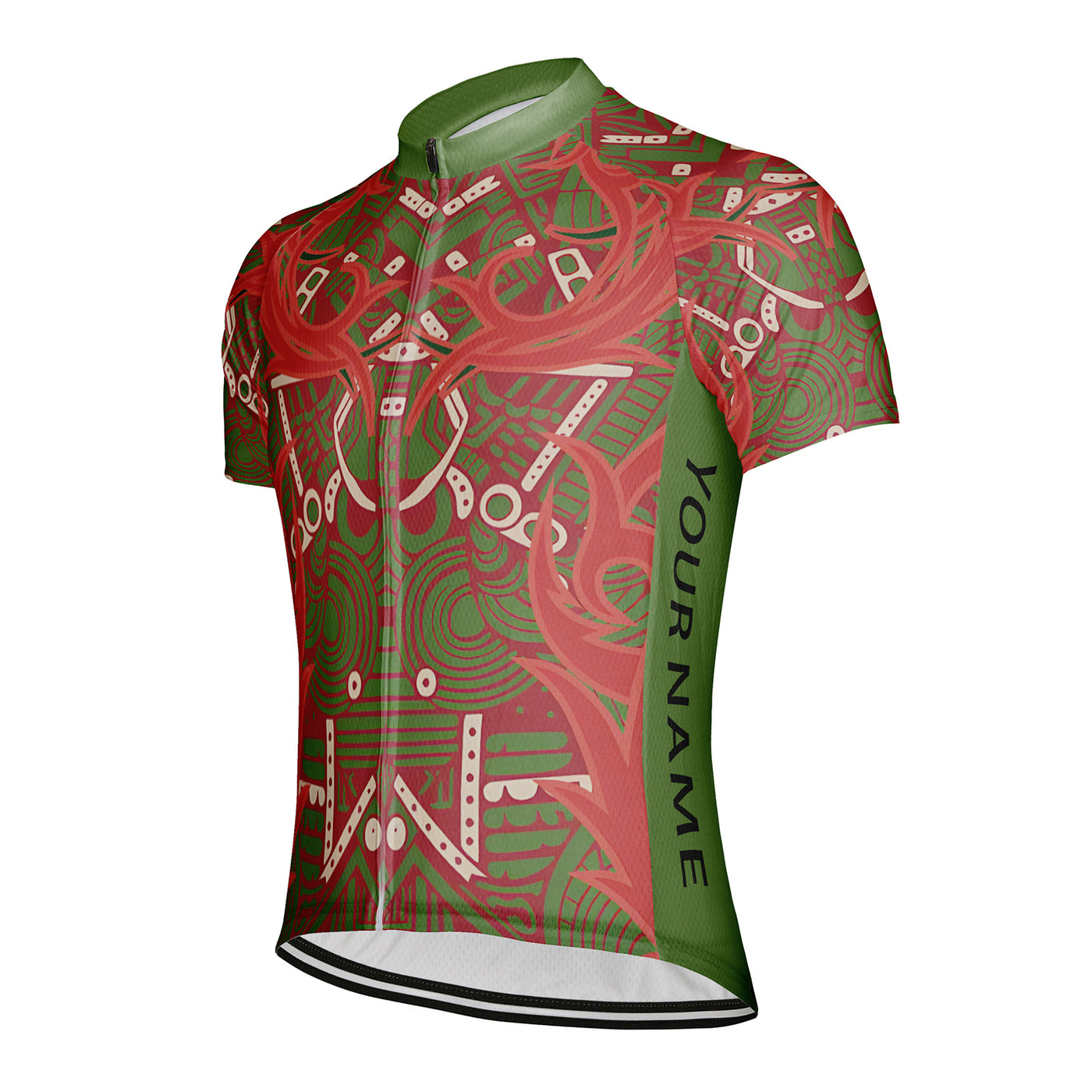 Customized Retro Mythical Beast Men's Cycling Jersey Short Sleeve