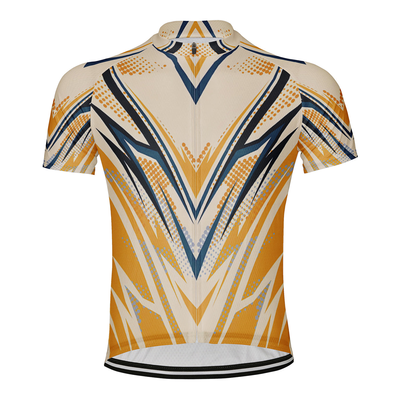 Customized V-Shaped Arrow Men's Cycling Jersey Short Sleeve