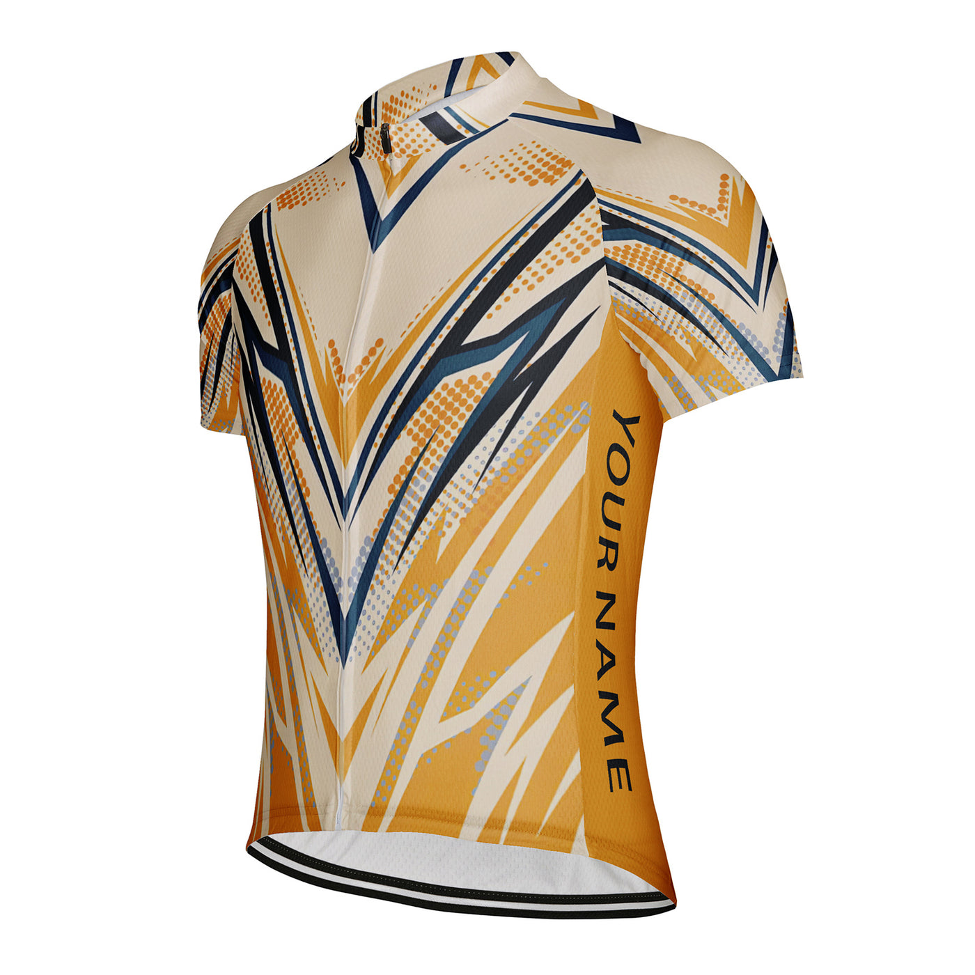 Customized V-Shaped Arrow Men's Cycling Jersey Short Sleeve