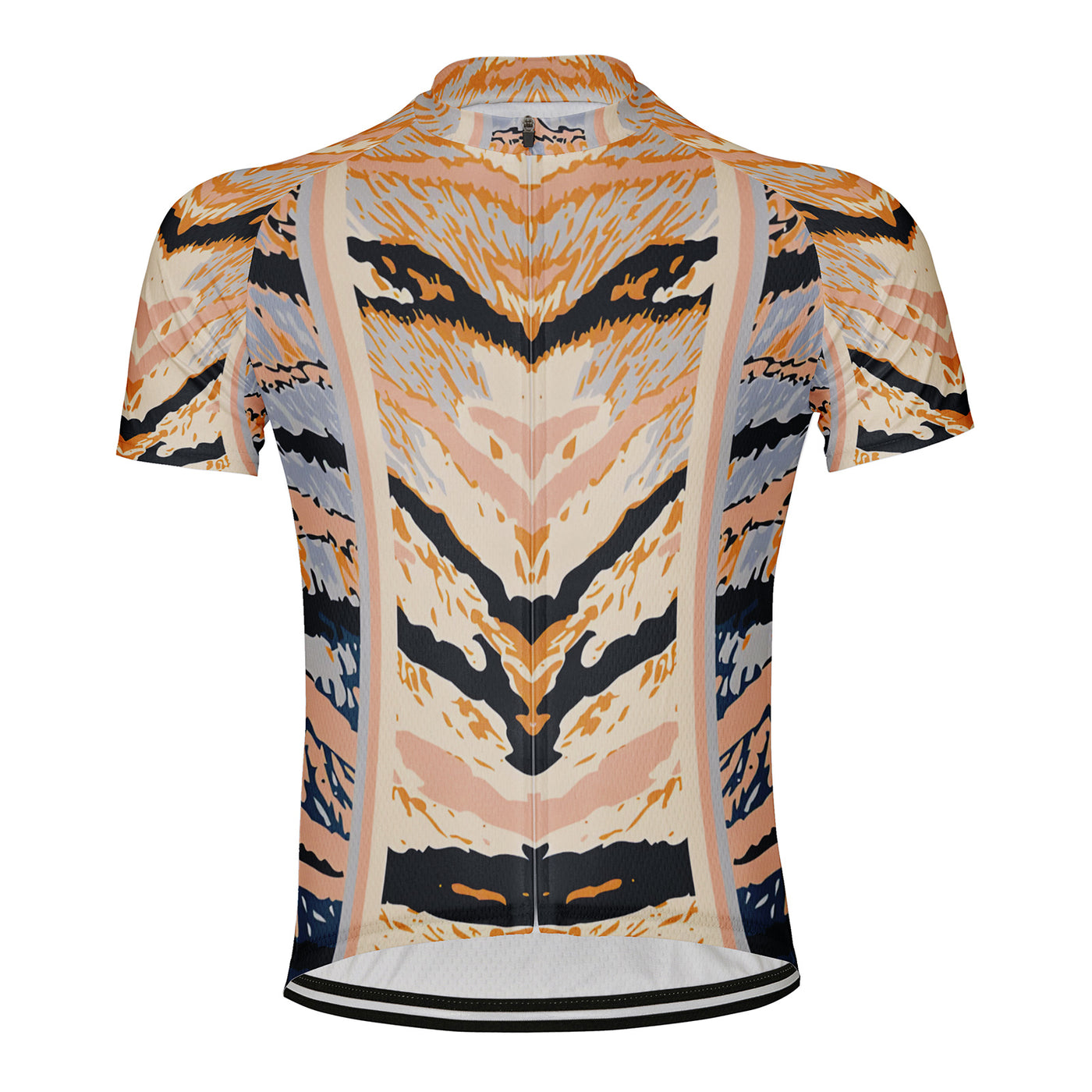 Customized Cat Pattern Men's Cycling Jersey Short Sleeve