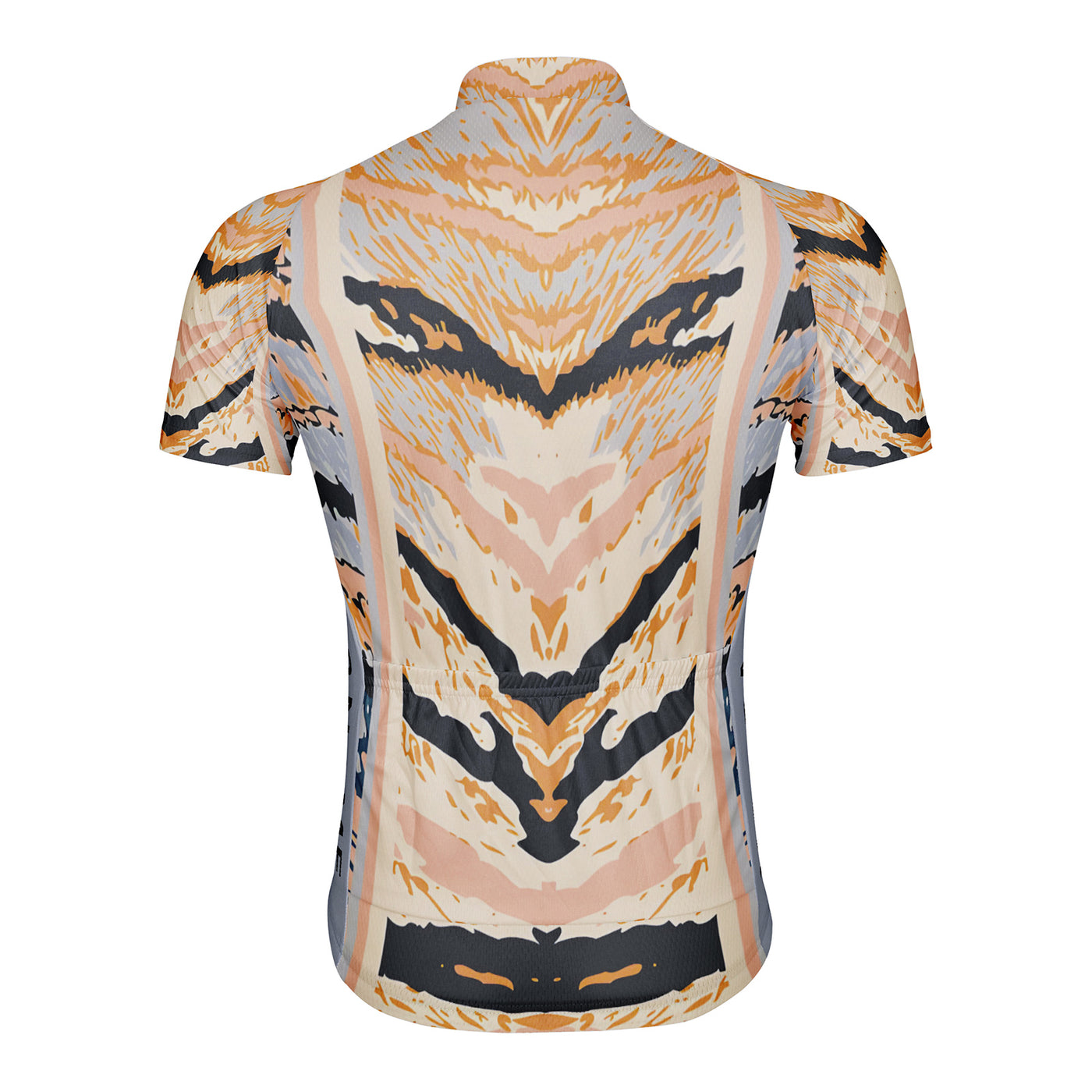 Customized Cat Pattern Men's Cycling Jersey Short Sleeve