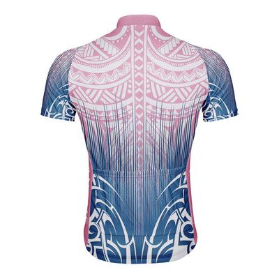 Customized Butterfly Pattern Men's Cycling Jersey Short Sleeve