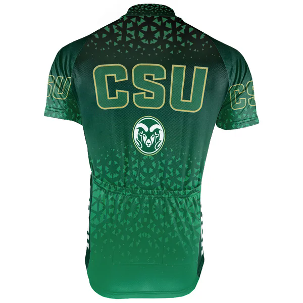 Customized Colorado State University Men's Cycling Jersey Short Sleeve