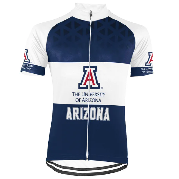 Customized University of Arizona Men's Cycling Jersey Short Sleeve