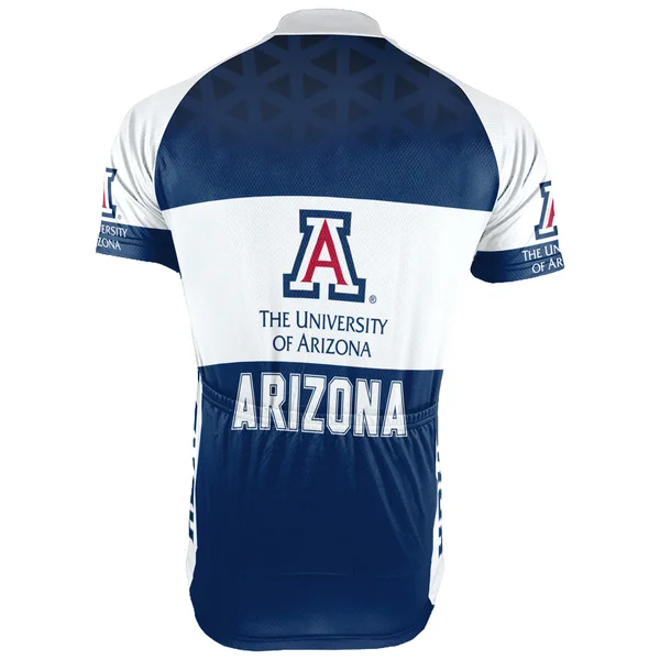 Customized University of Arizona Men's Cycling Jersey Short Sleeve
