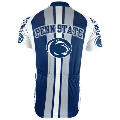Customized Penn State University Men's Cycling Jersey Short Sleeve