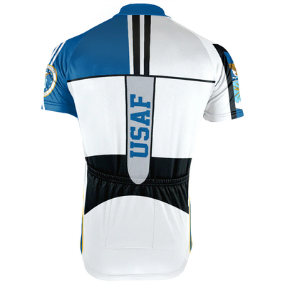 Customized US AIR FORCE Men's Cycling Jersey Short Sleeve