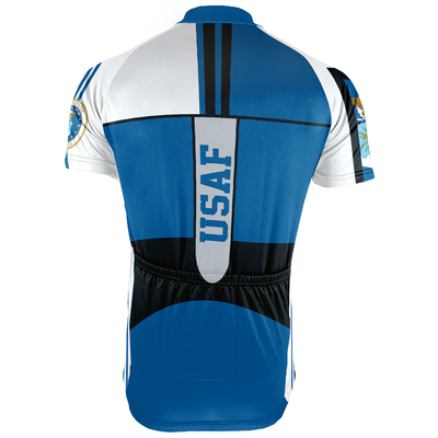 Customized US AIR FORCE Men's Cycling Jersey Short Sleeve