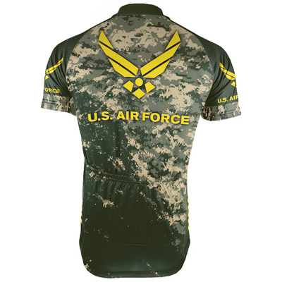 Customized US AIR FORCE Men's Cycling Jersey Short Sleeve