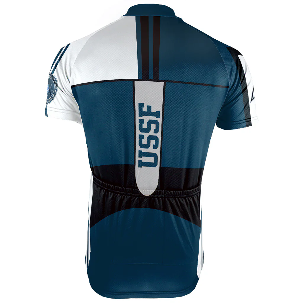 Customized US SPACE FORCE Men's Cycling Jersey Short Sleeve