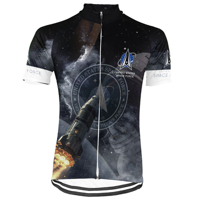 Customized US SPACE FORCE Men's Cycling Jersey Short Sleeve