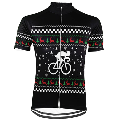 Customized Christmas Collection Men's Cycling Jersey Short Sleeve