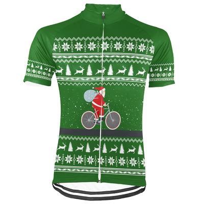 Customized Christmas Collection Men's Cycling Jersey Short Sleeve