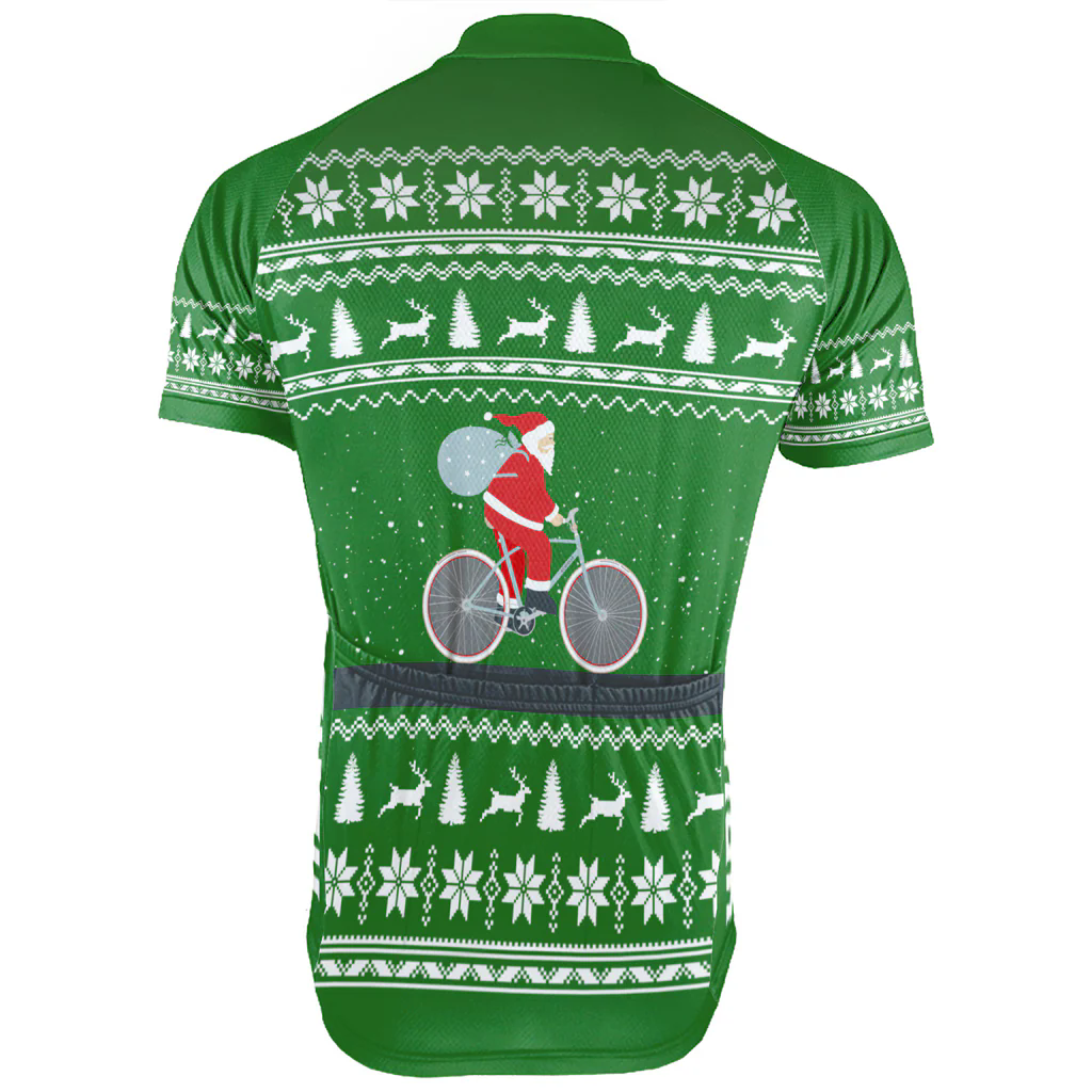 Customized Christmas Collection Men's Cycling Jersey Short Sleeve
