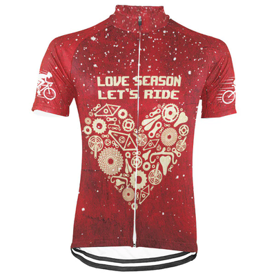 Customized Christmas Collection Men's Cycling Jersey Short Sleeve