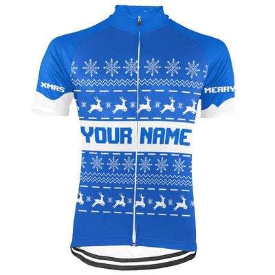 Customized Christmas Collection Men's Cycling Jersey Short Sleeve