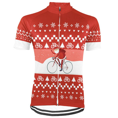 Customized Christmas Collection Men's Cycling Jersey Short Sleeve