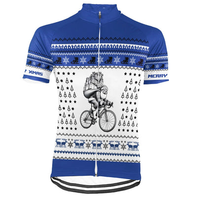 Customized Christmas Collection Men's Cycling Jersey Short Sleeve