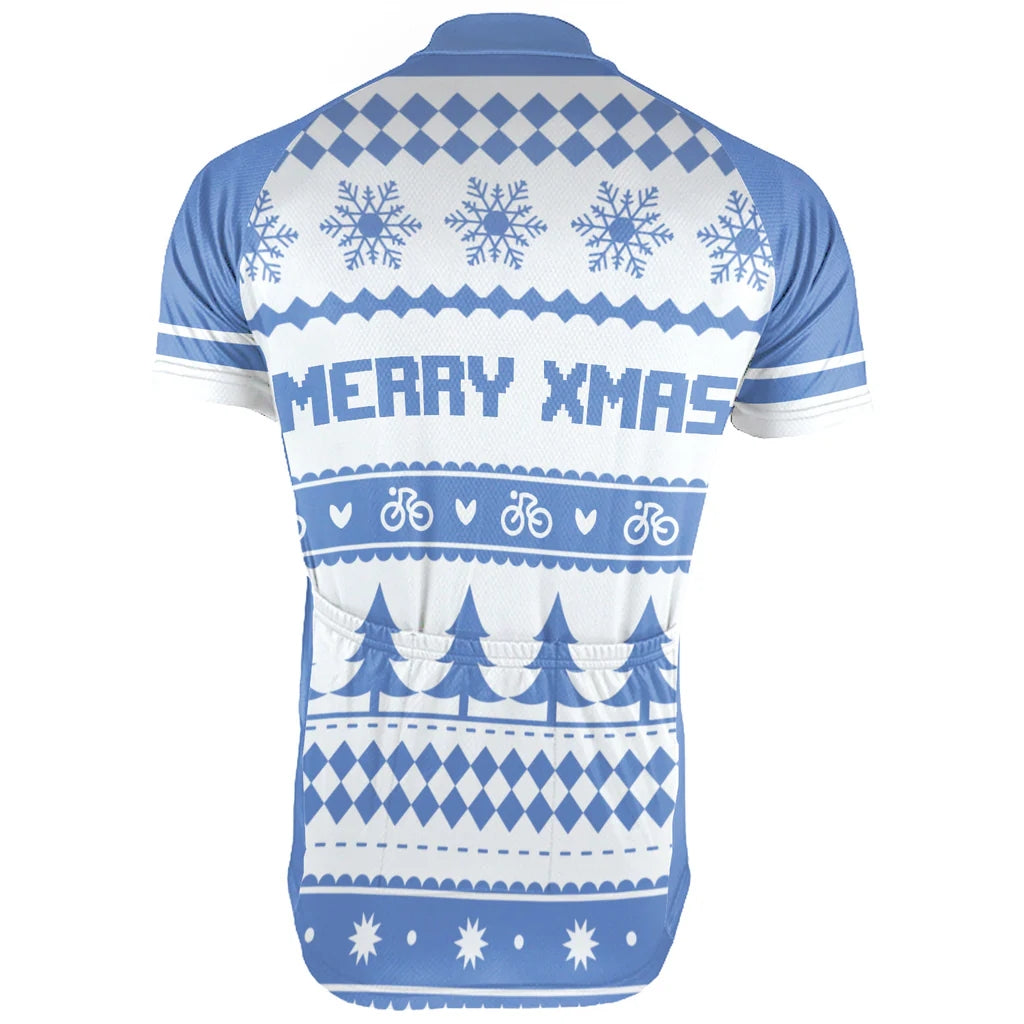 Customized Christmas Collection Men's Cycling Jersey Short Sleeve