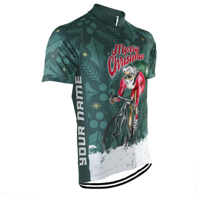 Customized Christmas Collection Men's Cycling Jersey Short Sleeve