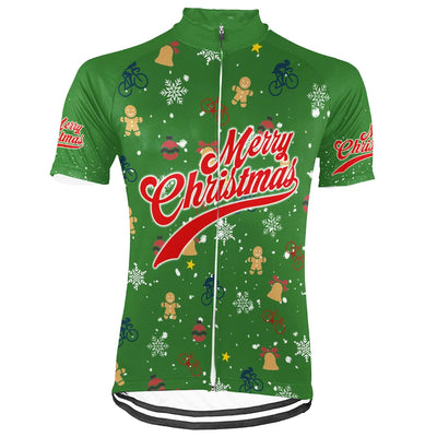 Customized Christmas Collection Men's Cycling Jersey Short Sleeve