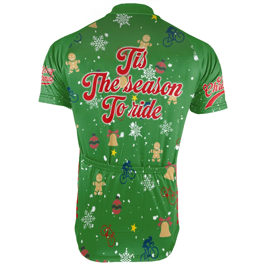 Customized Christmas Collection Men's Cycling Jersey Short Sleeve