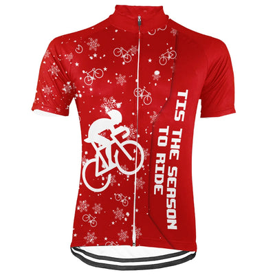 Customized Christmas Collection Men's Cycling Jersey Short Sleeve