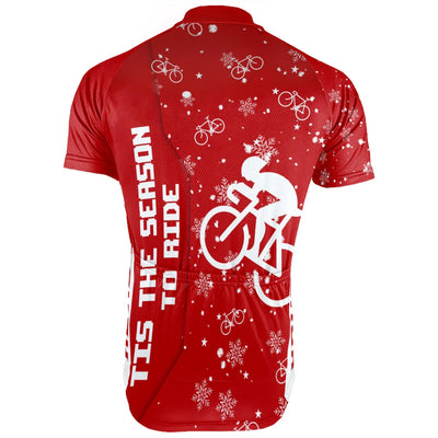 Customized Christmas Collection Men's Cycling Jersey Short Sleeve
