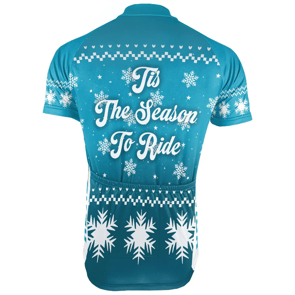 Customized Christmas Collection Men's Cycling Jersey Short Sleeve