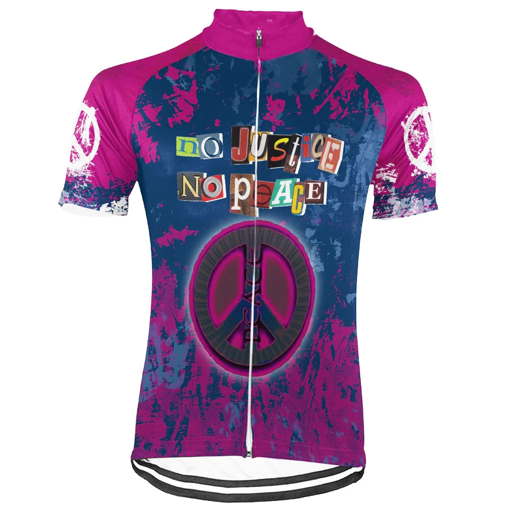 Customized PEACE Collection Men's Cycling Jersey Short Sleeve