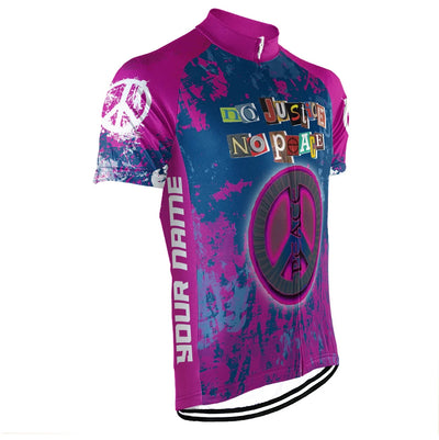 Customized PEACE Collection Men's Cycling Jersey Short Sleeve