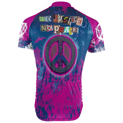 Customized PEACE Collection Men's Cycling Jersey Short Sleeve
