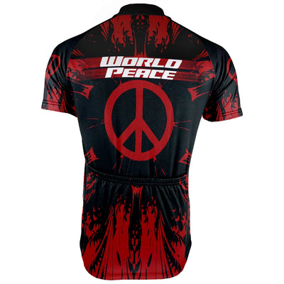 Customized PEACE Collection Men's Cycling Jersey Short Sleeve