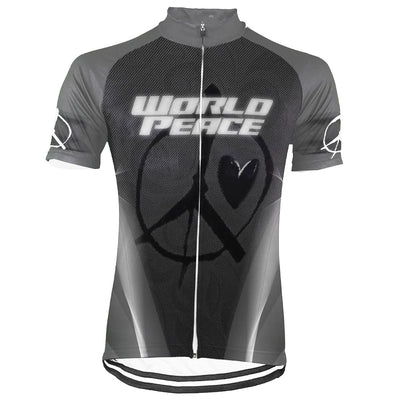 Customized PEACE Collection Men's Cycling Jersey Short Sleeve
