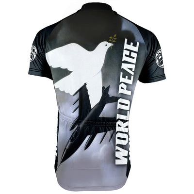 Customized PEACE Men's Cycling Jersey Short Sleeve