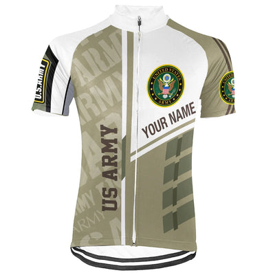Customized US ARMY Men's Cycling Jersey Short Sleeve