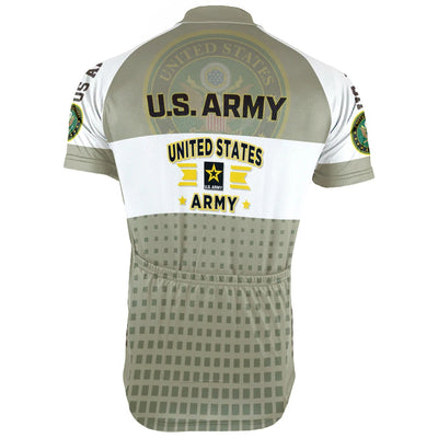 Customized US ARMY Men's Cycling Jersey Short Sleeve