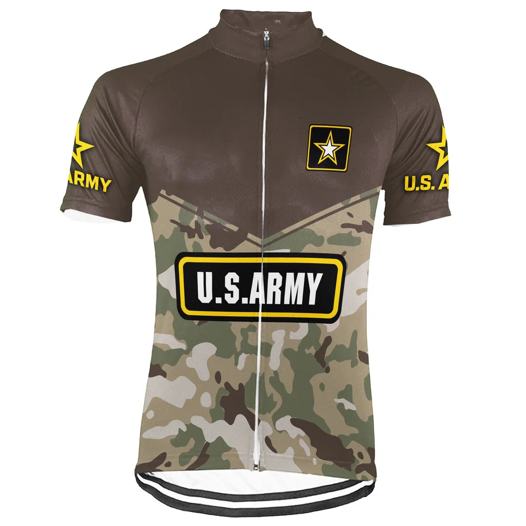 Customized US ARMY Men's Cycling Jersey Short Sleeve