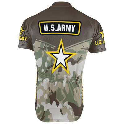 Customized US ARMY Men's Cycling Jersey Short Sleeve