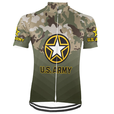 Customized US ARMY Men's Cycling Jersey Short Sleeve