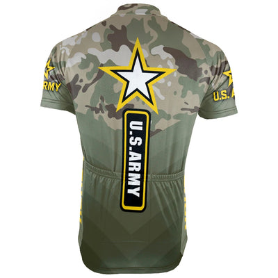 Customized US ARMY Men's Cycling Jersey Short Sleeve