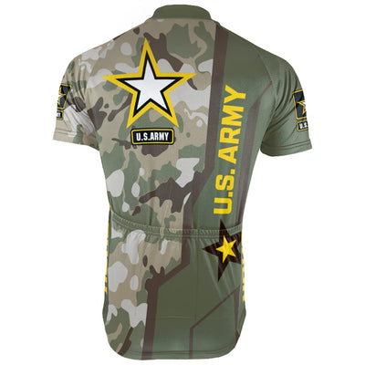 Customized US ARMY Men's Cycling Jersey Short Sleeve