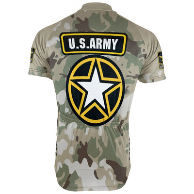 Customized US ARMY Men's Cycling Jersey Short Sleeve