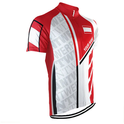 Customized Antwerp Men's Cycling Jersey Short Sleeve