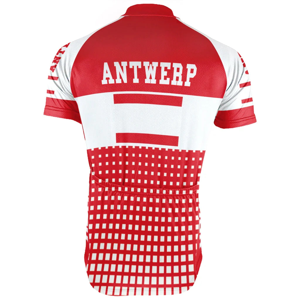 Customized Antwerp Men's Cycling Jersey Short Sleeve
