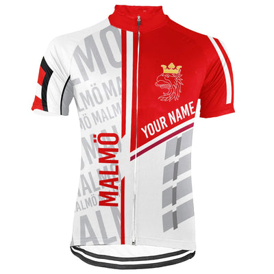 Customized Malmö Men's Cycling Jersey Short Sleeve